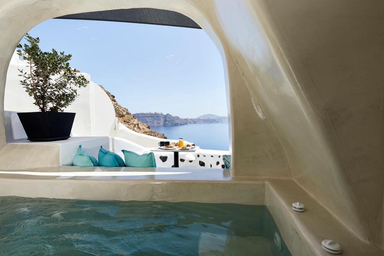 Blue Art Caves Villa Oia  Ngoại thất bức ảnh